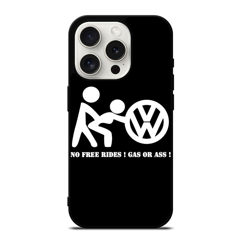VW VOLKSWAGEN GAS OR ASS iPhone 15 Pro Case Cover